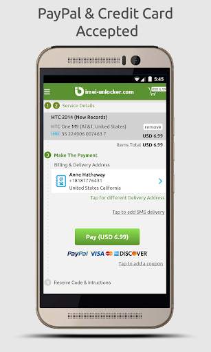 SIM Unlock for HTC screenshot 1