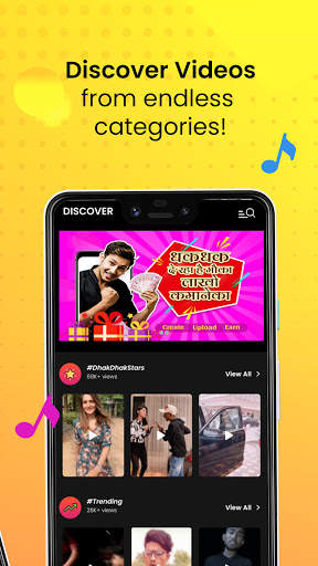 DhakDhak – Best Short Video App! screenshot 2