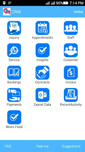CRM Software App screenshot 1