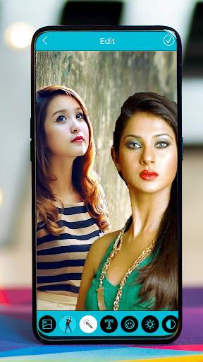 Selfie With Jennifer Winget Photo Editor screenshot 1