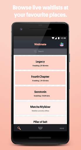 Waitmate screenshot 2