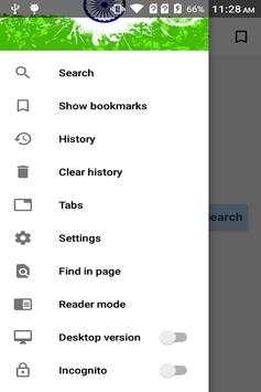 Indian Browser - Fast Browser screenshot 1