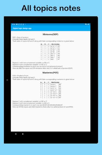 Digital logic design app 16 تصوير الشاشة