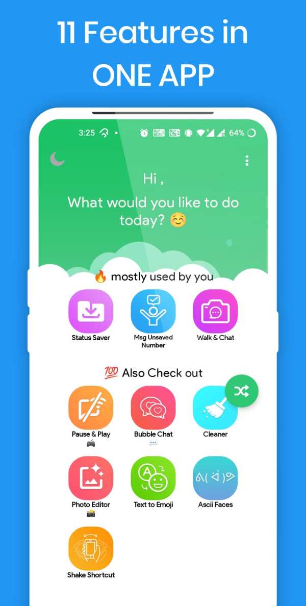 Status Saver, Pause it & Tools screenshot 1
