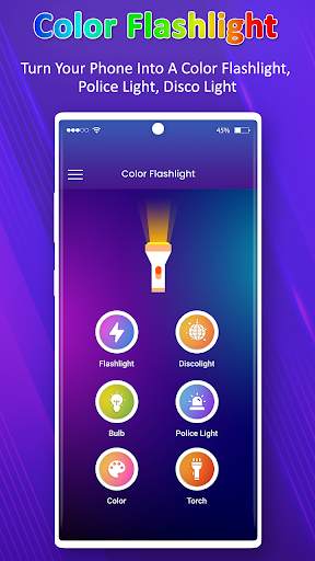 Color Flashlight : Color Torch screenshot 1