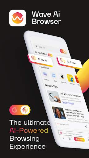 Wave - AI Browser with GPT screenshot 1