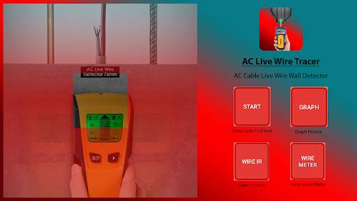 AC Live Wire Locator & Cable Detector screenshot 1