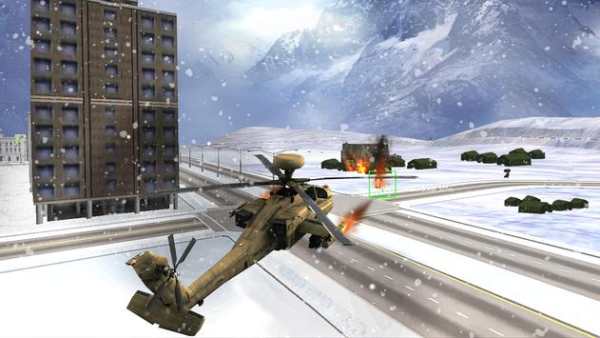 Helicopter mobile shooting tussle game screenshot 3