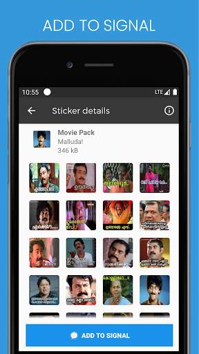 Malluda - Malayalam Stickers screenshot 2