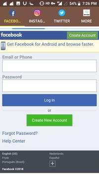 All In One Social Media App-Social networks 2019 screenshot 5