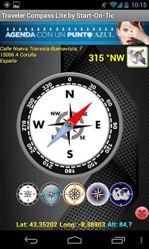 Brújula Traveler Compass Lite screenshot 3