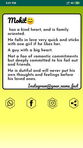 My Name Meaning , Your Name Facts screenshot 1