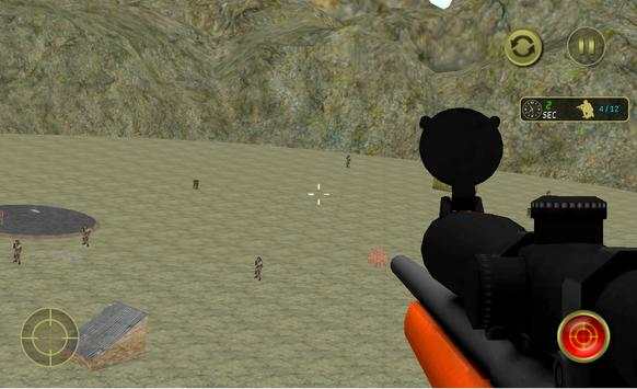 Army Sniper Commando Menembak screenshot 5