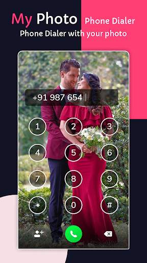 Set Photo On Phone Dialer - My Photo Phone Dialer screenshot 1