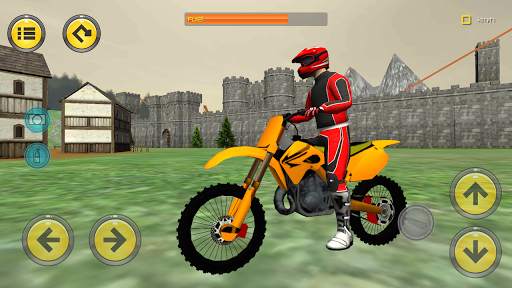 Motorbike Medieval Drive 3D screenshot 2