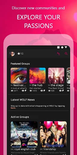 WOLF - Live Shows & Audio Chat screenshot 3