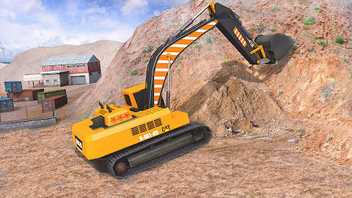 Excavator Crane Driving Sim screenshot 1