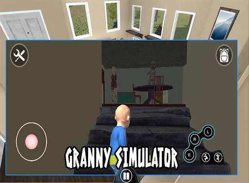 Crazy Granny grandma Simulator funny game screenshot 3