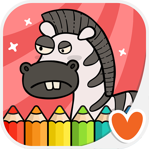 English Alphabet Coloring Game - Vkids icon