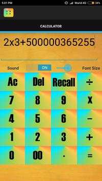 calculadora de la mesa screenshot 2