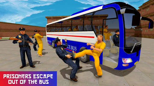 City Police Bus Drive : Jail Prisoner Transport screenshot 2