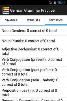 German Grammar Practice скриншот 3