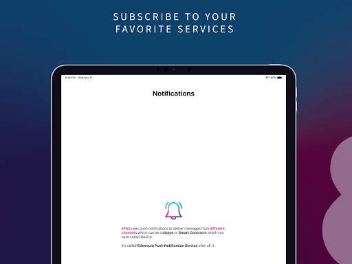 Ethereum Push Notification Service (EPNS) | Alpha screenshot 7