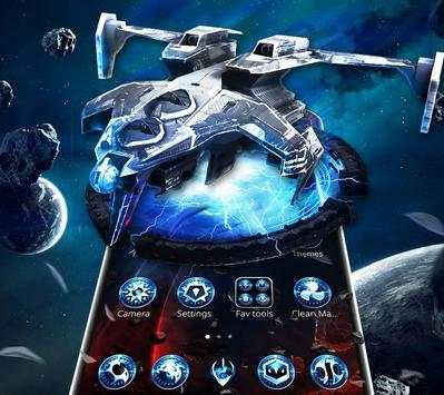 Galaxy Tech Spacecraft Theme screenshot 2