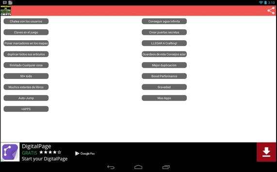 Cheats for Minecraft screenshot 6