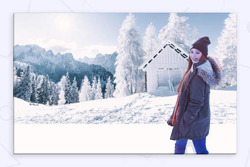 Snowfall Photo Editor screenshot 1