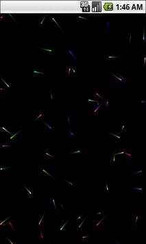 Colored Particles Live Wallpap screenshot 1