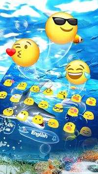 3D Shark Keyboard screenshot 2