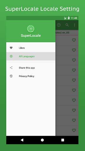 Super Locale Setting & Set Language for Android screenshot 1
