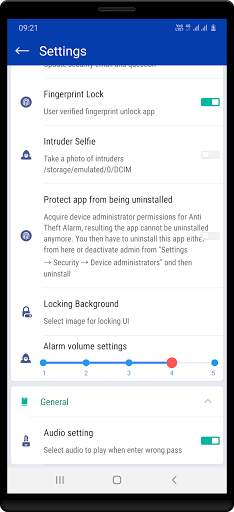 Anti Theft Alarm screenshot 5