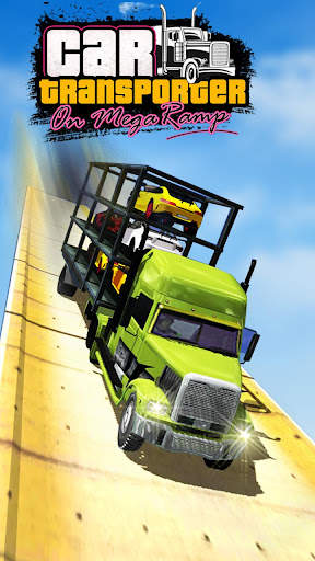 Car transporter on Mega Ramp स्क्रीनशॉट 1