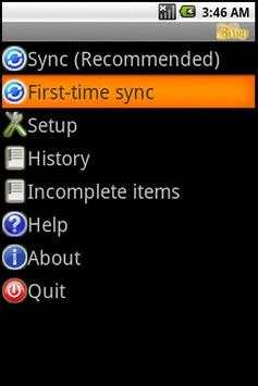 BurpSync for Android 2.x screenshot 2