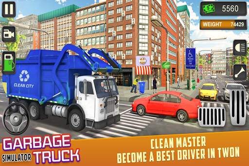 Trash Truck Driving Simulator: Driving Games 2020 screenshot 9