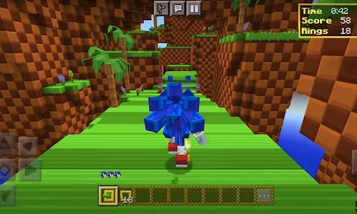 mod sonic skin for minecraft screenshot 3