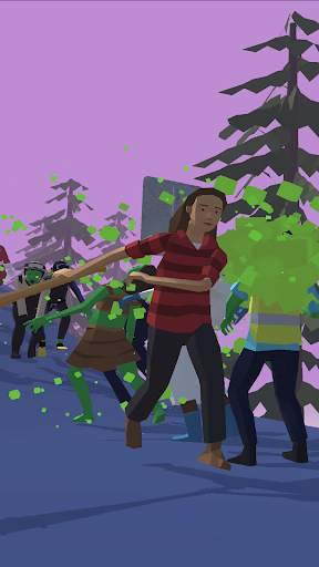 Slap Zombie Run screenshot 1