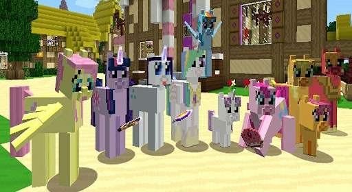 My Pony Unicorn Game Minecraft screenshot 3