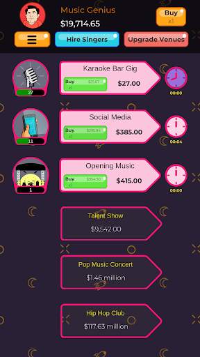 Talent Manager - Idle Music Clicker screenshot 3
