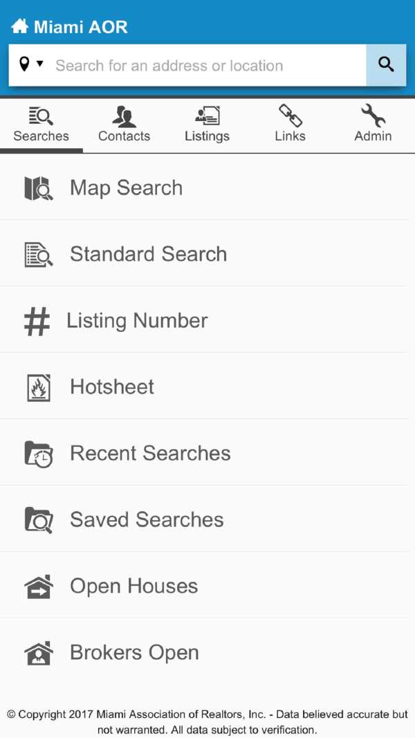 SEF MLS screenshot 1