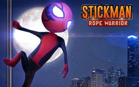 Stickman Rope Spider Warrior:Grand Crime Vice City screenshot 1