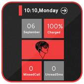 Red Theme Go Locker on 9Apps