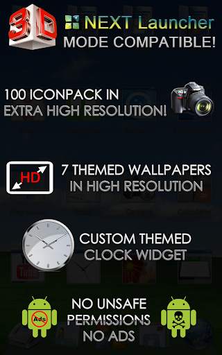 Next Launcher 3D Theme PC screenshot 9