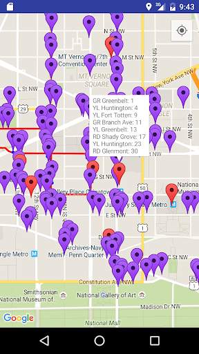 DC Next Bus screenshot 2