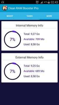 Clean RAM Booster Pro screenshot 6