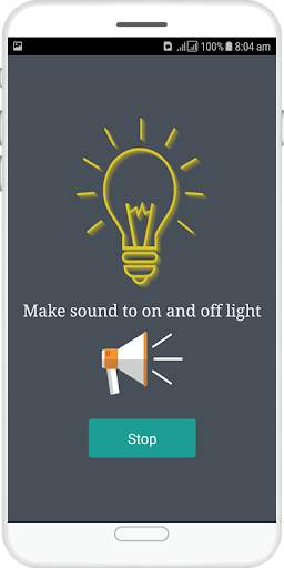 Flashlight on Clap and Voice screenshot 3