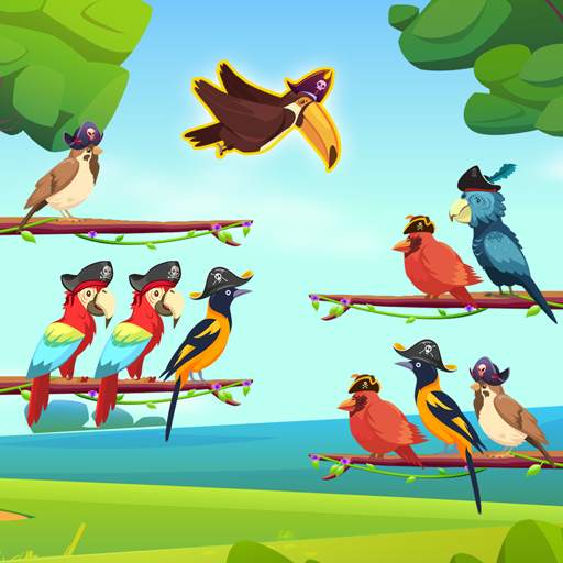 Pirate Bird Sort 1.0