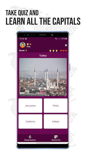 Quiz: World Capital Cities screenshot 4